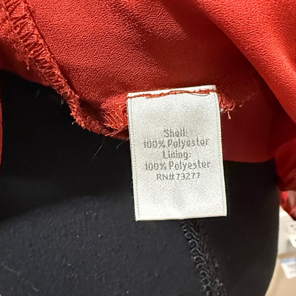 Red Ruffle Tank Top - Picture 7 of 8